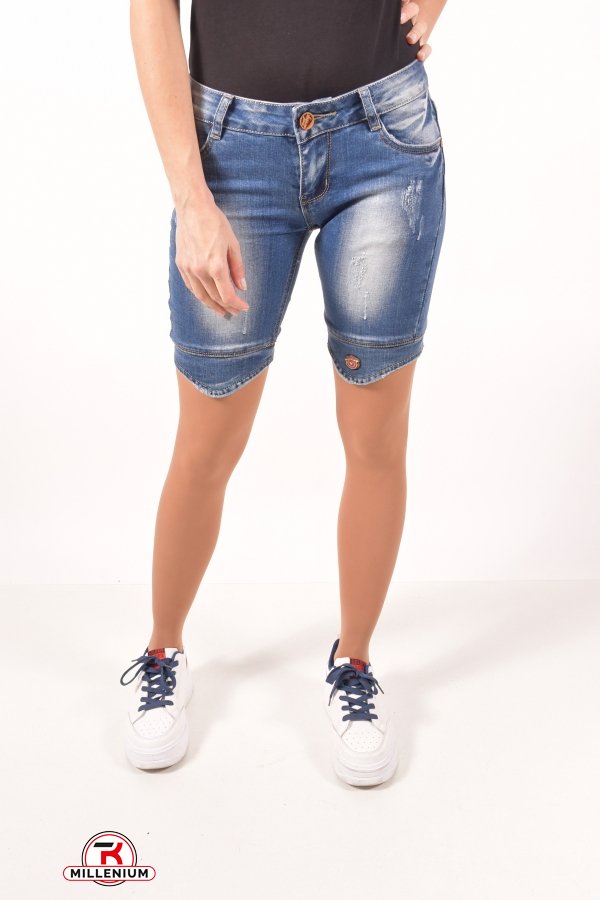 Шорты женские джинсовые стрейчевые WOKA LESI Размер в наличии : 26 арт.W1114