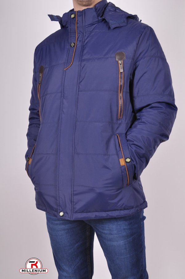 Куртка чоловіча з плащової тканини демісезонна EN Розмір в наявності : 46 арт.603