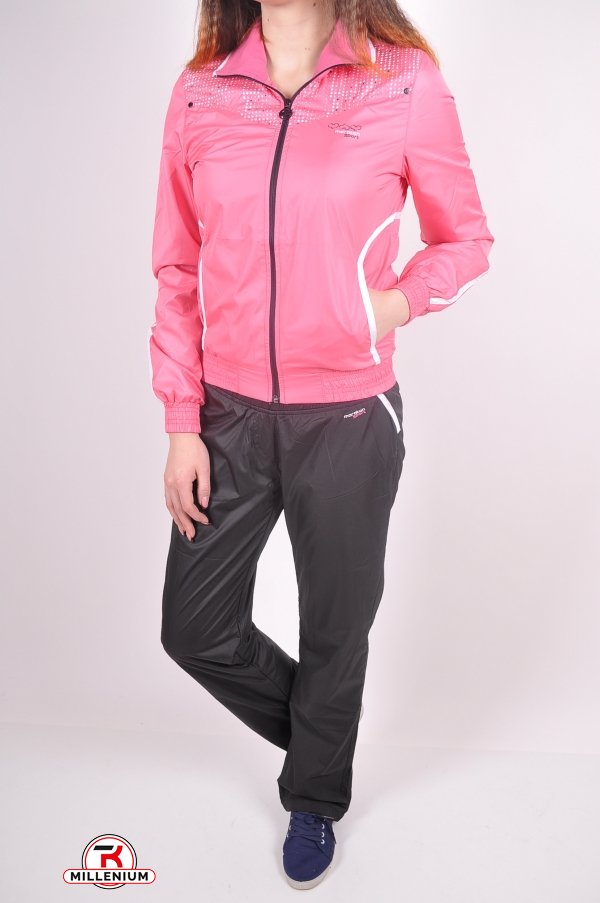 Костюм спортивный (цв.розовый) женский из плащевки Maraton Размер в наличии : 42 арт.1678-U