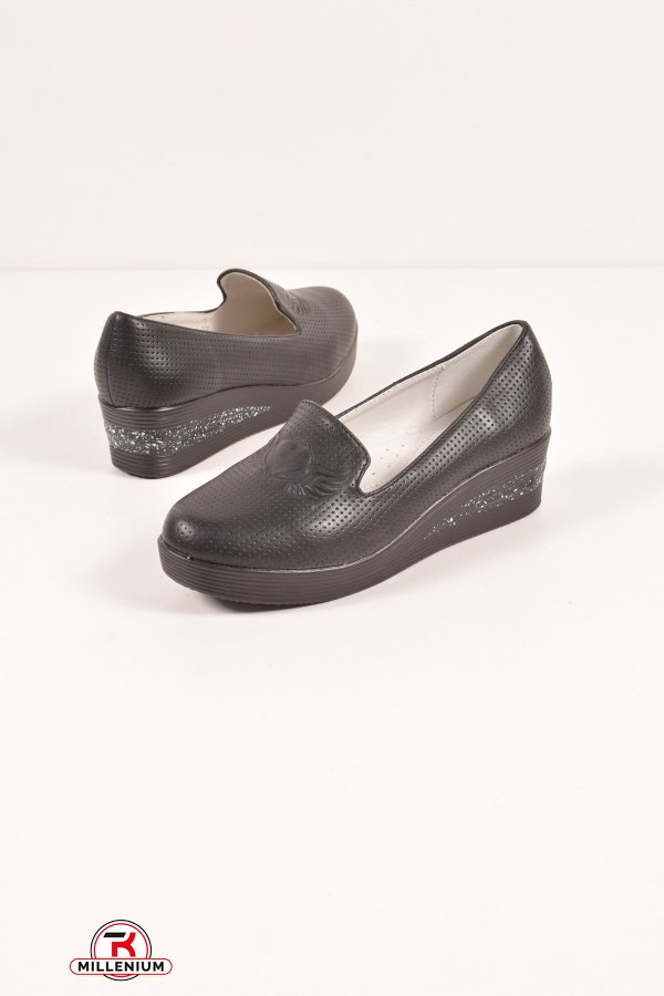Туфли для девочки (цв.черный) BESSKY Размер в наличии : 33 арт.83-1