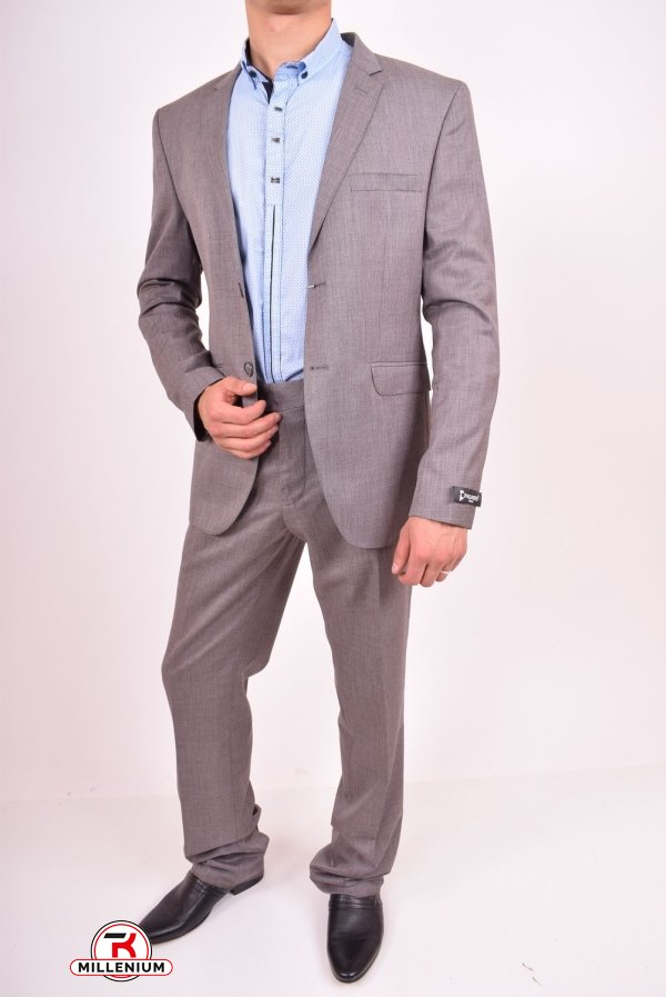 Костюм мужской классический (Astana) цвет 06 рост 6 Palmiro Rossi (Cotton 25%,Polyamide 15%,Wool 60%) Размер в наличии : 44 арт.132