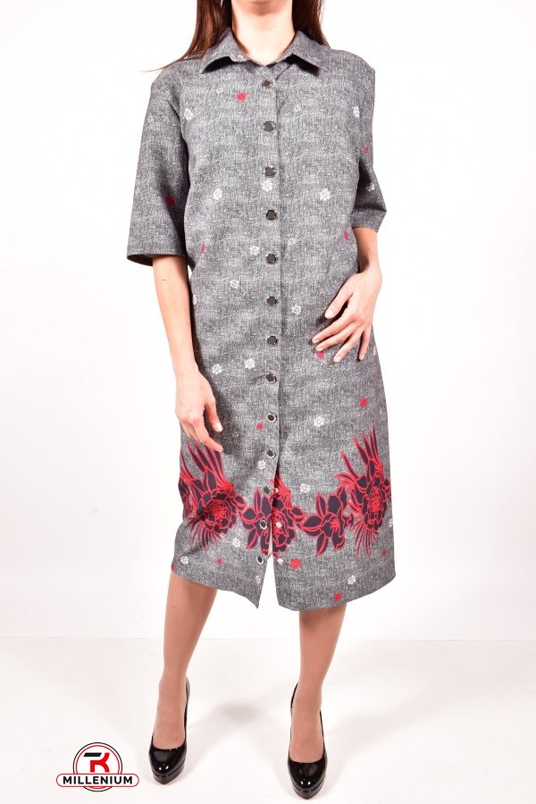 Платье женское "SUNLEES" (Cotton 90%,Elastane 10%) Размер в наличии : 54 арт.0041008SNL