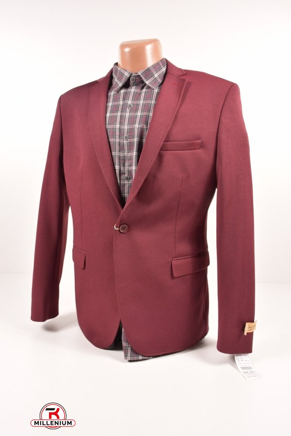 Пиджак классический мужской  (color 04) рост 6 Daniel Gallotti (Polyester 20%,Viscose 80%) Размер в наличии : 56 арт.1013