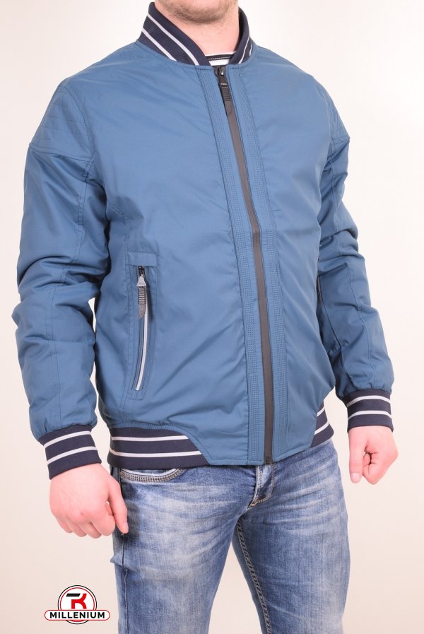 Куртка чоловіча з плащової тканини (color 4) демісезонний склад 100% Polyester DOM Розмір в наявності : 46 арт.D1871