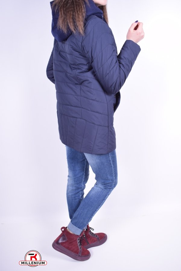 Куртка жіноча з плащової тканини демісезонний (color 21523) Quiet Poem Розмір в наявності : 46 арт.BM8309