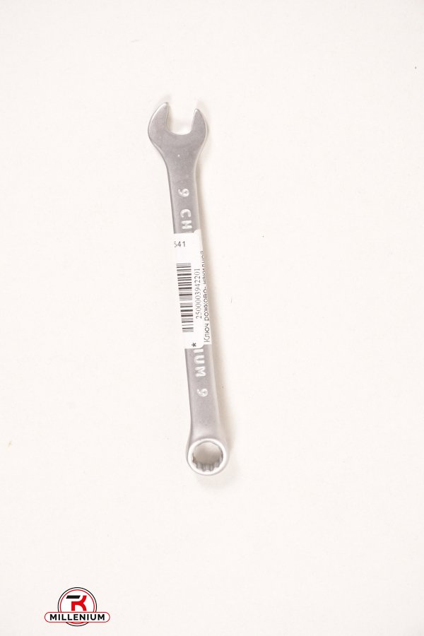 Ключ рожково- накидной 9мм CrV satine с подвесом арт.6021541