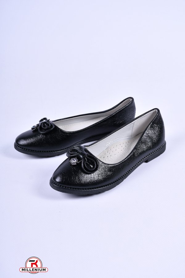 Туфли для девочки (цв.чёрный) "Башили" Размер в наличии : 36 арт.833-2