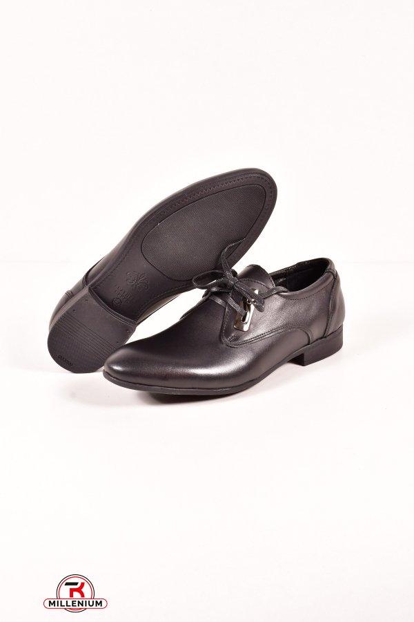 Туфлі чоловічі з натуральної шкіри DAN shoes Розмір в наявності : 44 арт.3D90-3/91
