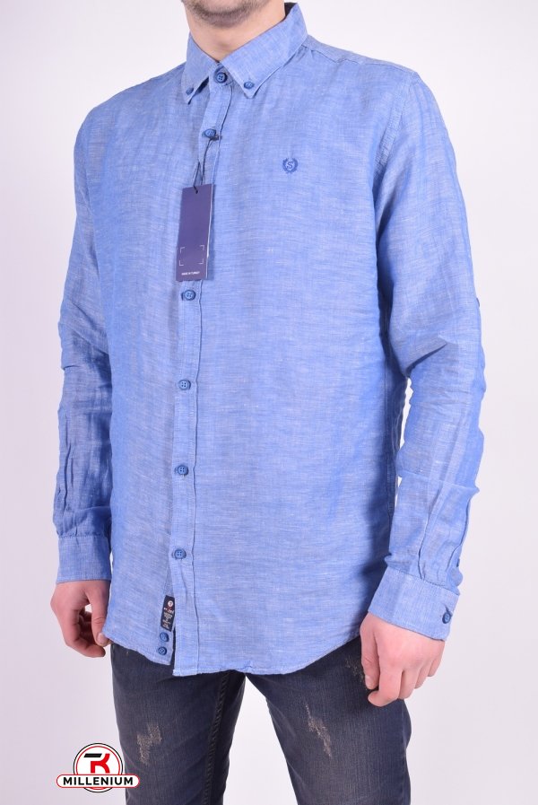 Рубашка мужская (цв.синий) Stendo Размер в наличии : 46 арт.14213