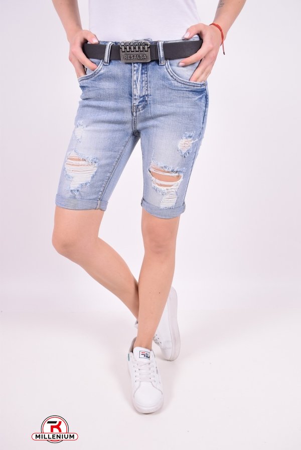 Шорти джинсові жіночі стрейчеві Resalsa Розмір в наявності : 25 арт.RE-20685