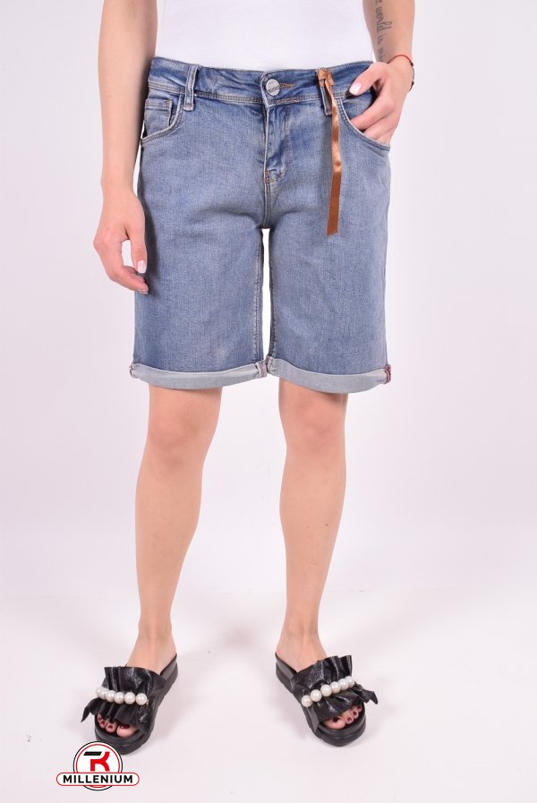 Шорти джинсові жіночі стрейчеві (color 2) Pozitif Розмір в наявності : 25 арт.7354