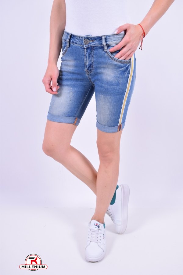 Шорты женские джинсовые котоновые VICTORY.C Размеры в наличии : 25, 26 арт.A-8202