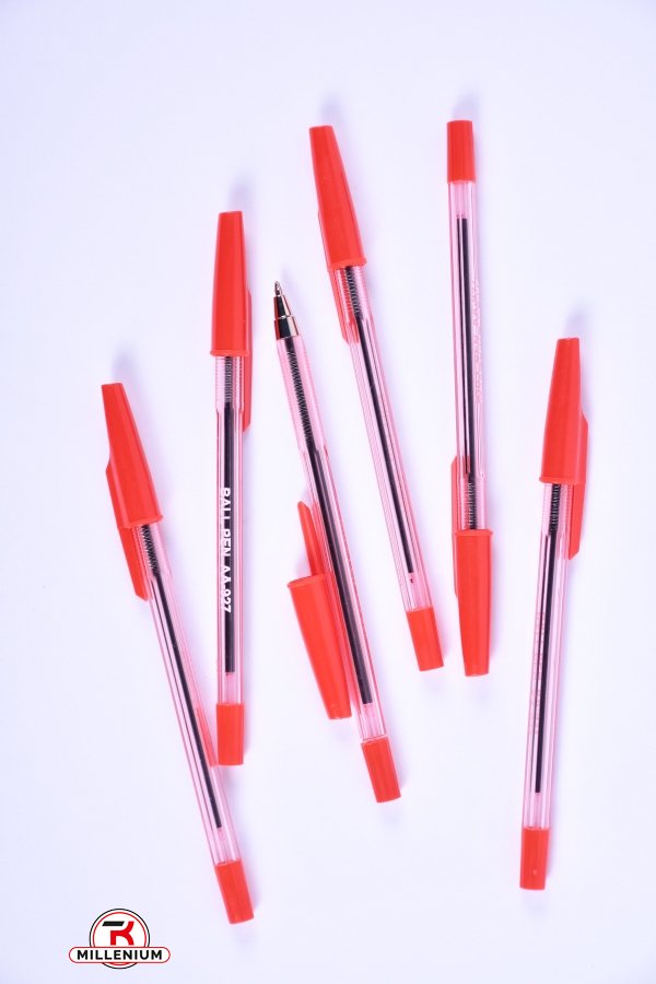 Ручка шариковая (цв.красный) 0.7 mm Ball Pen арт.AA-927