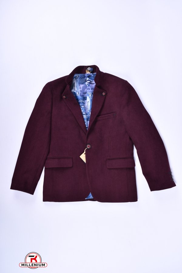 Пиджак для мальчика (ADA)  color Siyah  Palmiro rossi Рост в наличии : 134 арт.4020