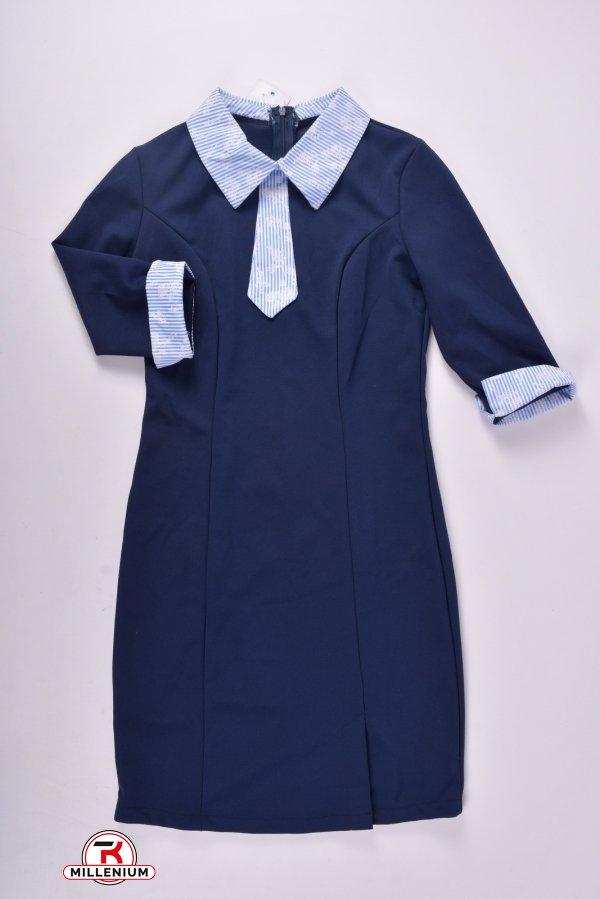 Платье для девочки (цв.т.синий) SVITANOK Рост в наличии : 170 арт.155