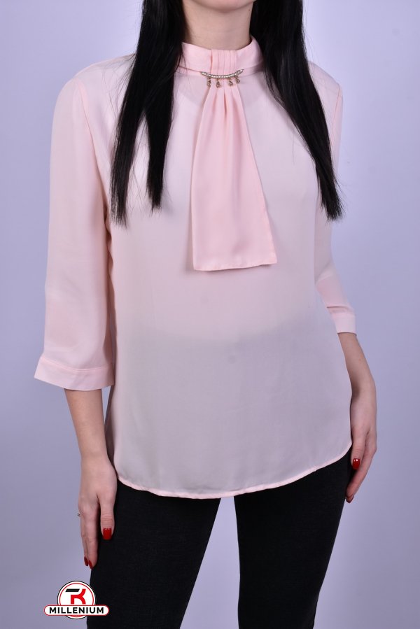 Блуза жіноча (кол. Персиковий) Qianzhidu Розмір в наявності : 48 арт.B81005