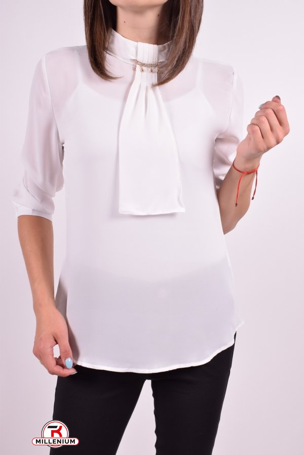 Блуза жіноча (кол. Білий) Qianzhidu Розмір в наявності : 46 арт.B81005