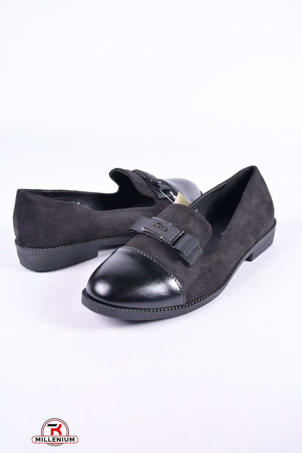 Туфли для девочки (цв.черный) "Башили" Размер в наличии : 38 арт.452-16