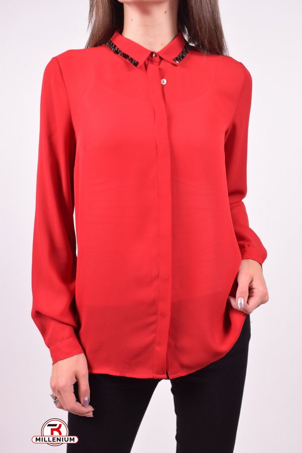 Блузка жіноча (кол. Червоний) Benim Розмір в наявності : 40 арт.POL181