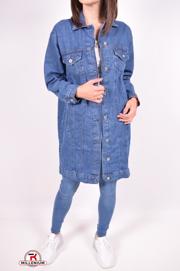 Джинсовый пиджак женский (цв.синий) VETO JEANS Размер в наличии : 42 арт.VT2005