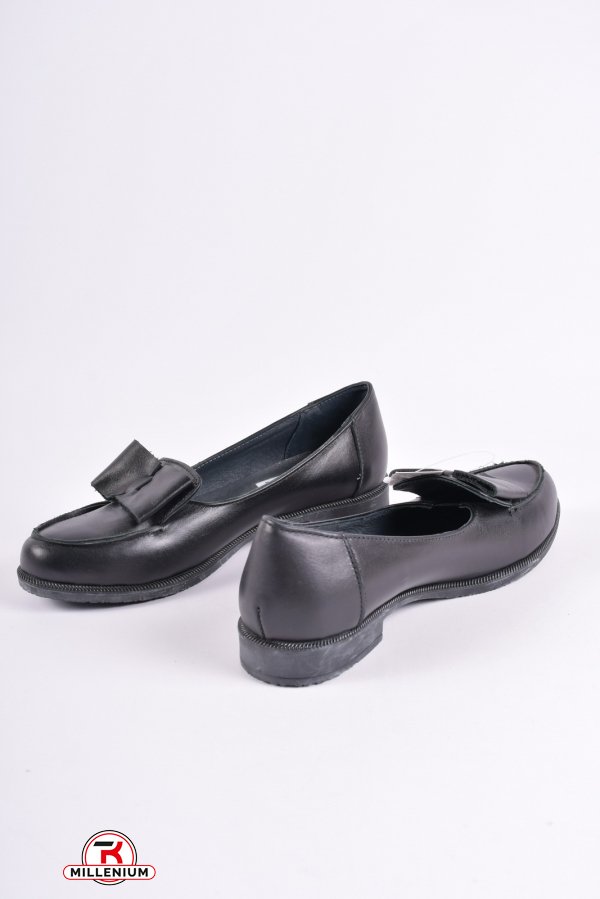 Туфли женские (цв.черный) из натуральной кожи Violetti Размер в наличии : 38 арт.202