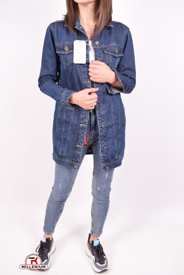 Піджак джинсовий жіночий (color 1) Lady Forgina Розміри в наявності : 42, 44 арт.3320