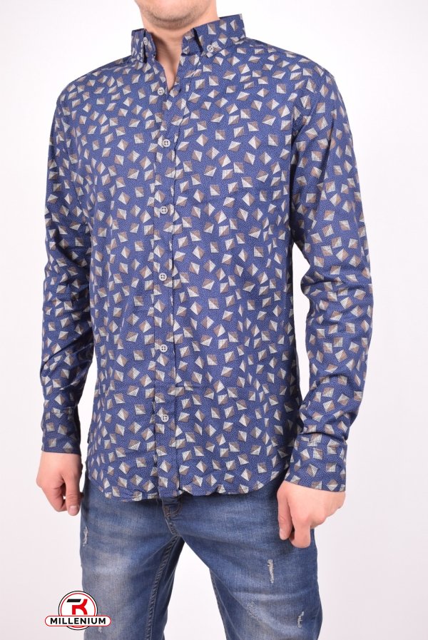 Рубашка мужская (цв.синий) CUKUR Размер в наличии : 40 арт.45221