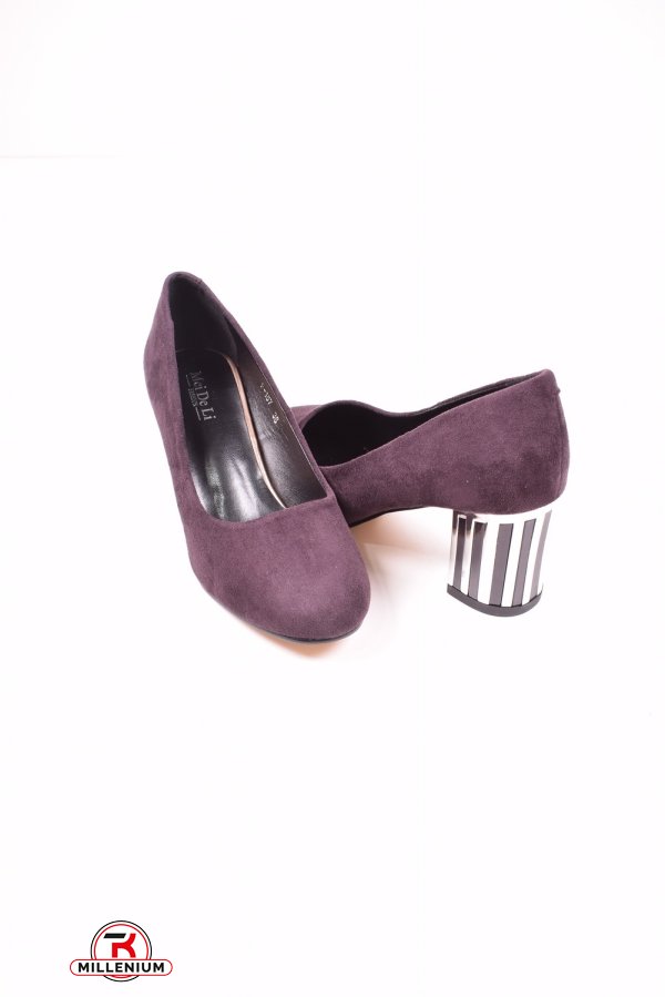 Туфли женские (цв.dk.purple) Meideli Размер в наличии : 36 арт.F-157