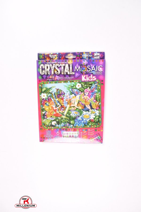 Набір Мозаїка із кристалів "Crystal Mosaic KIDS" арт.CRMK-01-01/10
