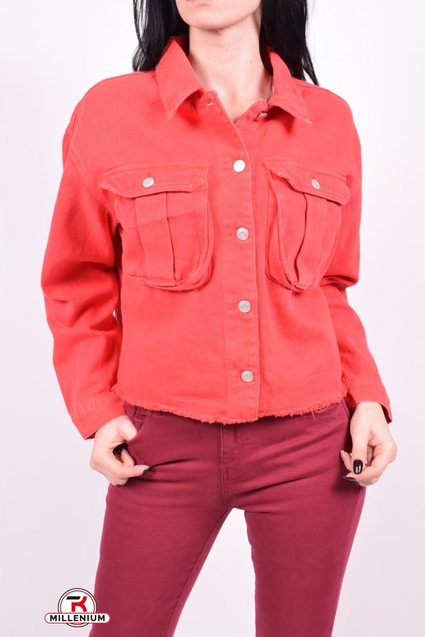 Піджак джинсовий жіночий Saint Wish Розміри в наявності : 40, 42, 46 арт.S9020-4
