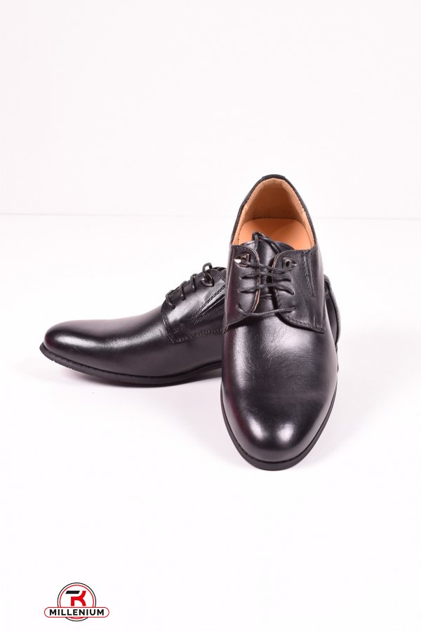 Туфлі для хлопчика з натуральної шкіри Boss Victor Розміри в наявності : 36, 37 арт.BVTO10-1