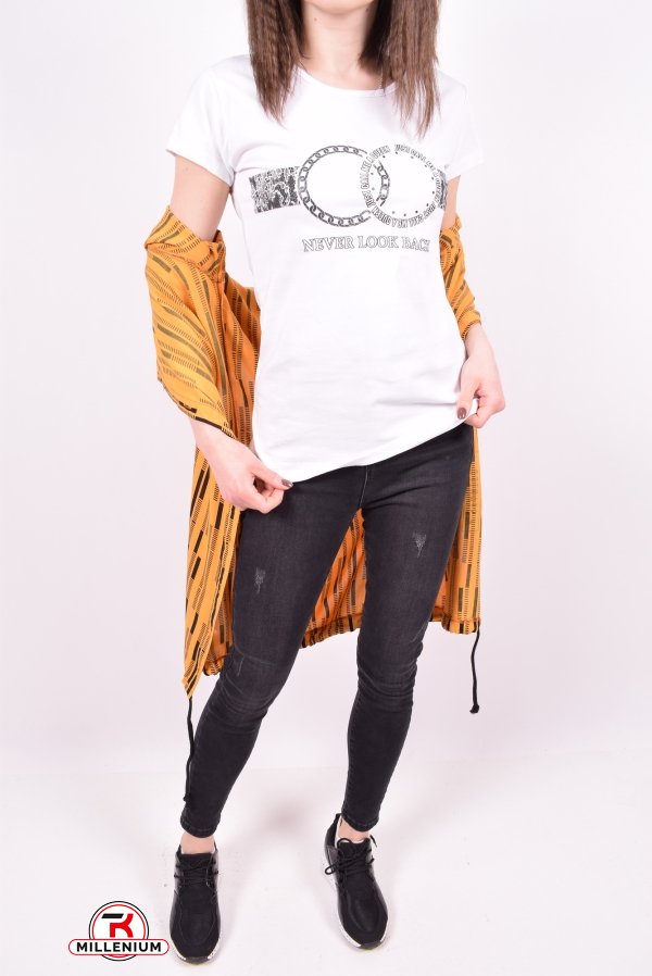 Сорочка-туніка футболка жіноча (кол. Гірчичний) Madoy Розмір в наявності : 40 арт.5120