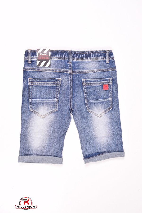 Шорты джинсовые для мальчика "LIHONG" Рост в наличии : 140, 146, 158 арт.H-2177