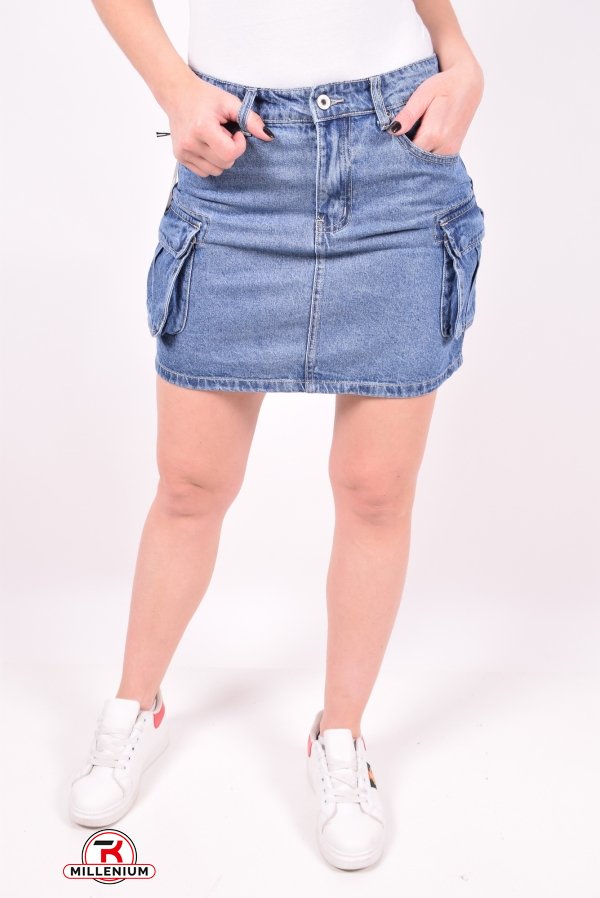 Спідниця жіноча джинсова Saint Wish Розміри в наявності : 25, 26, 27 арт.S9076