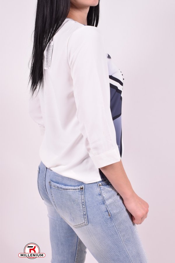 Блузка жіноча (кол. Білий) BASE Розмір в наявності : 40 арт.B1506