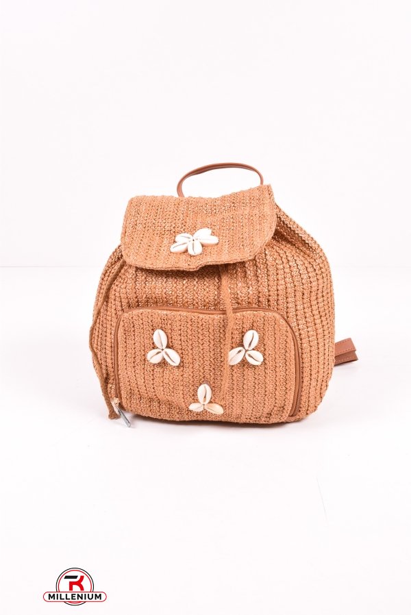 Рюкзак пляжный  (цв.коричневый) размер 36/30/9см арт.YW-MS-6001