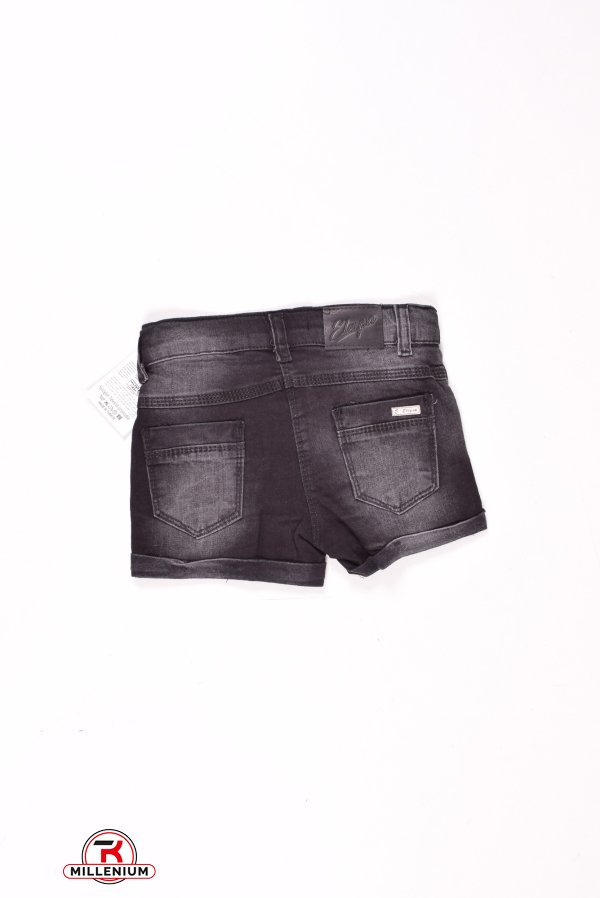 Шорти джинсові для дівчинки стрейчеві ELEYSA Об'єм в наявності : 110 арт.305566