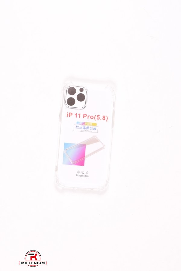Чехол ультратонкий ударозащитный силиконовый IPHONE 11 PRO арт.IP11PRO
