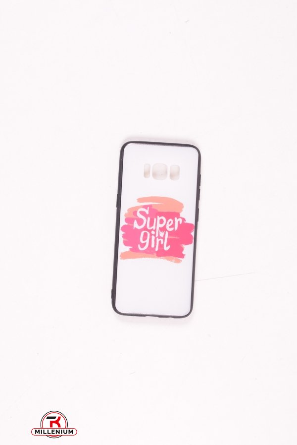 Силиконовый чехол принт глянец iPhone S8 (Super Girl) арт.iPhone S8