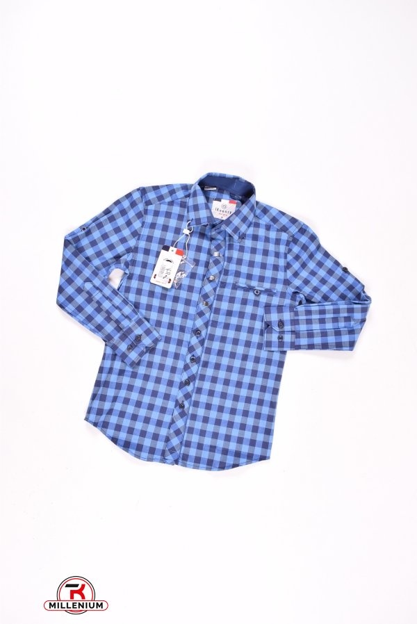 Рубашка для мальчика "IKEENZY" Рост в наличии : 116, 128, 140, 152, 164, 170 арт.B-SDK7547