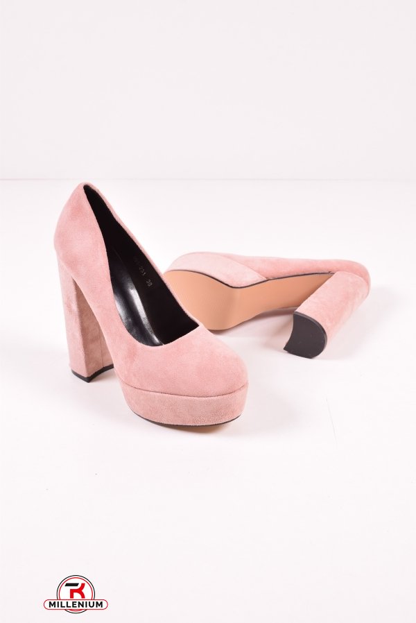 Туфли женские (цв.nude-pink) Meideli Размер в наличии : 39 арт.986-231