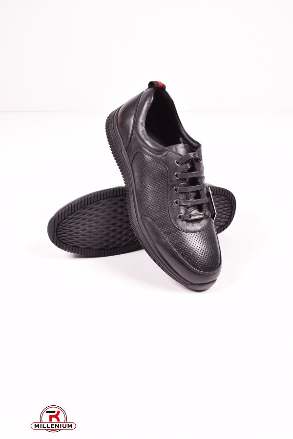 Туфлі чоловічі спортивні з натуральної шкіри "Renzana" Розмір в наявності : 44 арт.M83