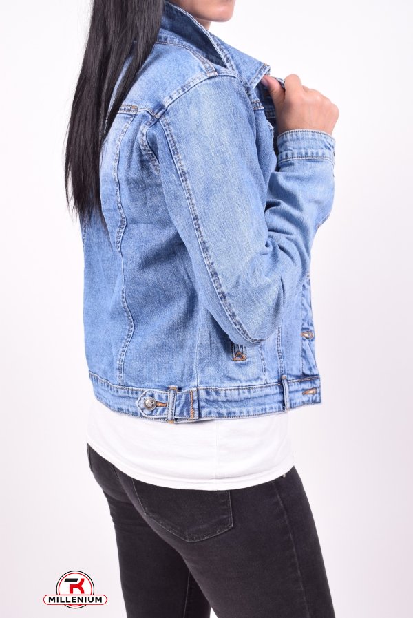 Пиджак женский джинсовый   "ZJY" Размер в наличии : 40 арт.Y350