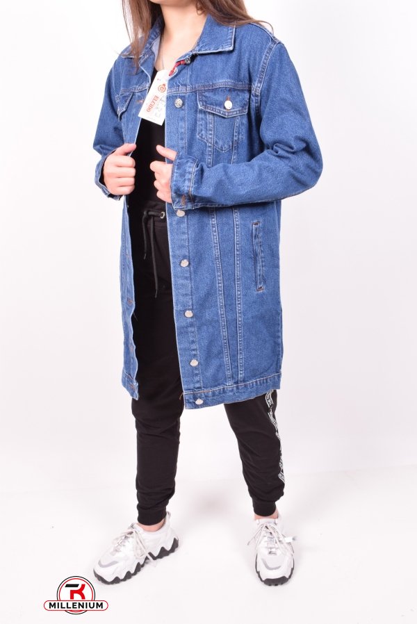 Пиджак женский  котоновый удлиненный  ELCIDO Размер в наличии : 42 арт.00089