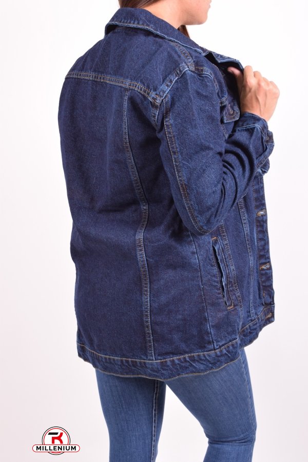 Піджак джинсовий жіночий (кол. Т / синій) HKG Розміри в наявності : 40, 42, 44 арт.2372