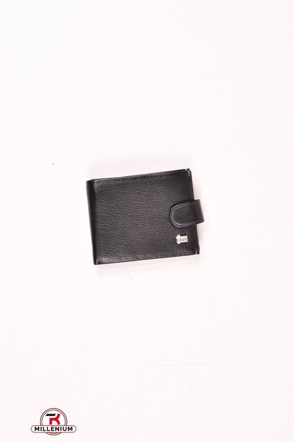 Кошелек-зажим мужской ( цв.черный)  размер 11/9см Anil арт.731-A