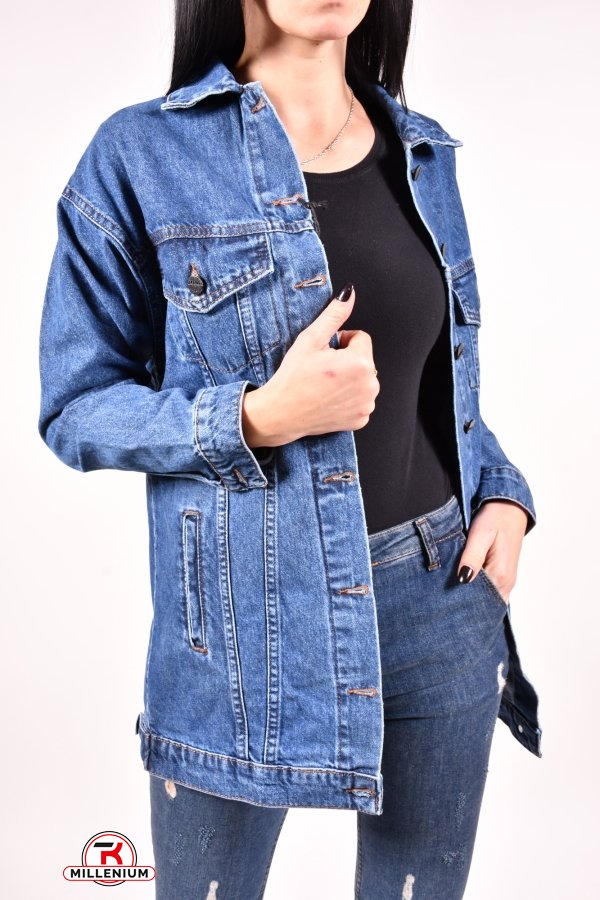 Піджак джинсовий жіночий (color 2) Lady Fordgina Розмір в наявності : 40 арт.7709