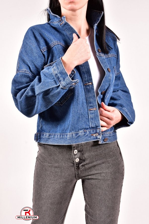Пиджак джинсовый женский (цв. R02) Размеры в наличии : 42, 44 арт.5016
