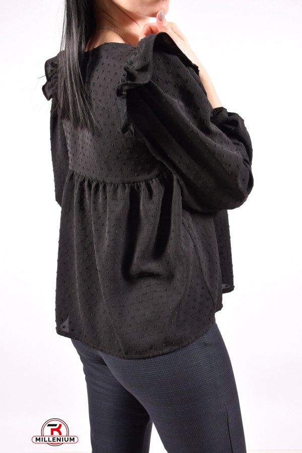 Блузка жіноча (кол. Чорний) "Karon" Розмір в наявності : 44 арт.21014
