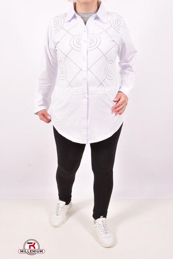 Сорочка жіноча (кол. Білий) ANGORA Розмір в наявності : 48 арт.3027